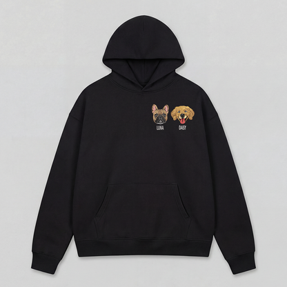 Pet Embroidered Hoodie - Fullcolor