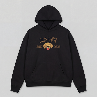 Pet Embroidered Hoodie