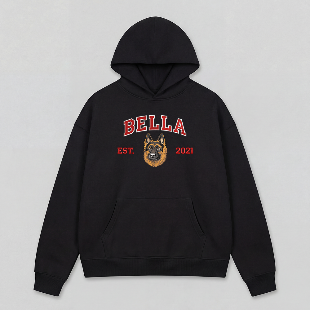 Pet Embroidered Hoodie - Fullcolor