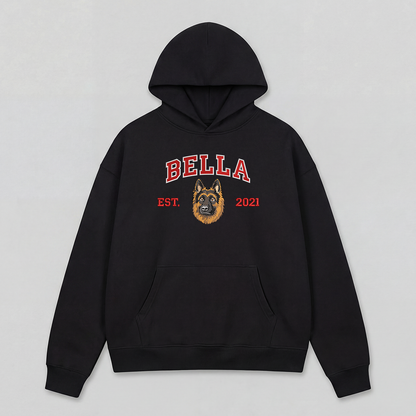 Pet Embroidered Hoodie - Fullcolor