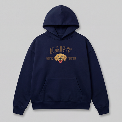 Pet Embroidered Hoodie