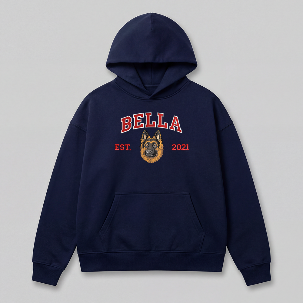 Pet Embroidered Hoodie - Fullcolor