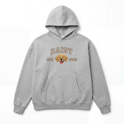 Pet Embroidered Hoodie