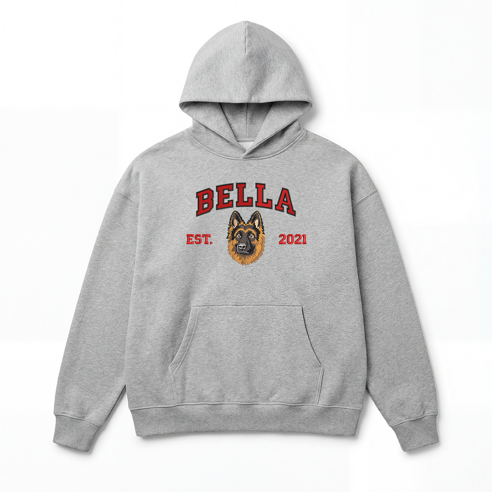 Pet Embroidered Hoodie - Fullcolor