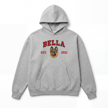 Pet Embroidered Hoodie - Fullcolor