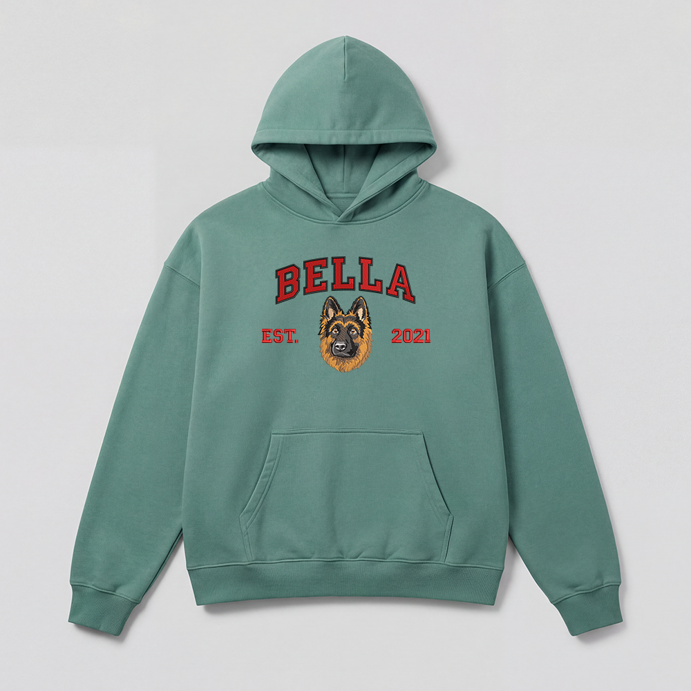 Pet Embroidered Hoodie - Fullcolor