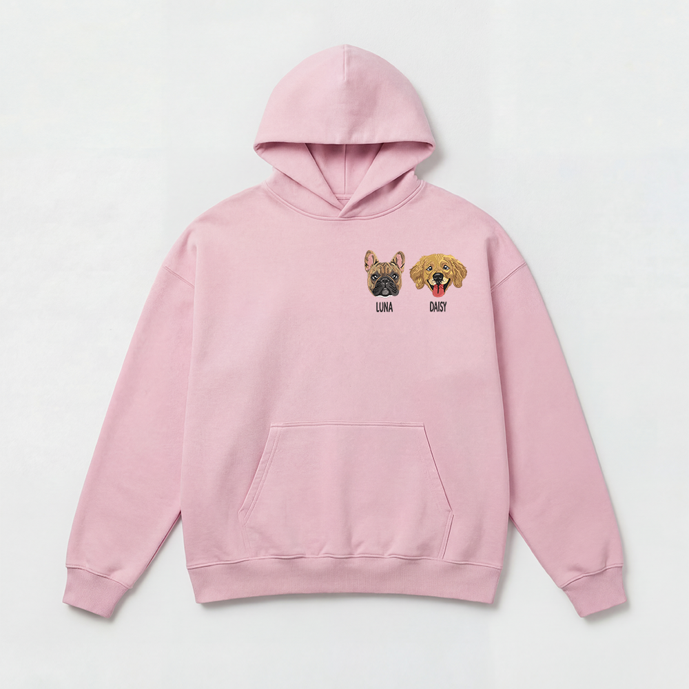 Pet Embroidered Hoodie - Fullcolor