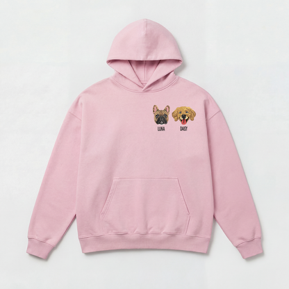Pet Embroidered Hoodie - Fullcolor