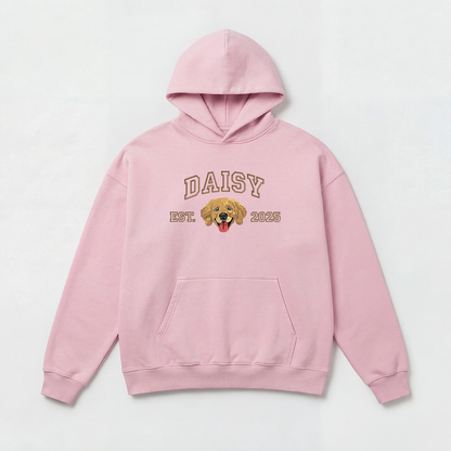 Pet Embroidered Hoodie