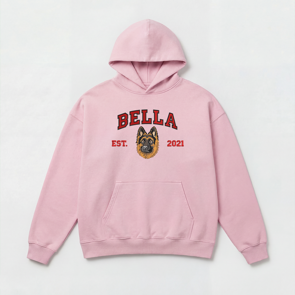 Pet Embroidered Hoodie - Fullcolor