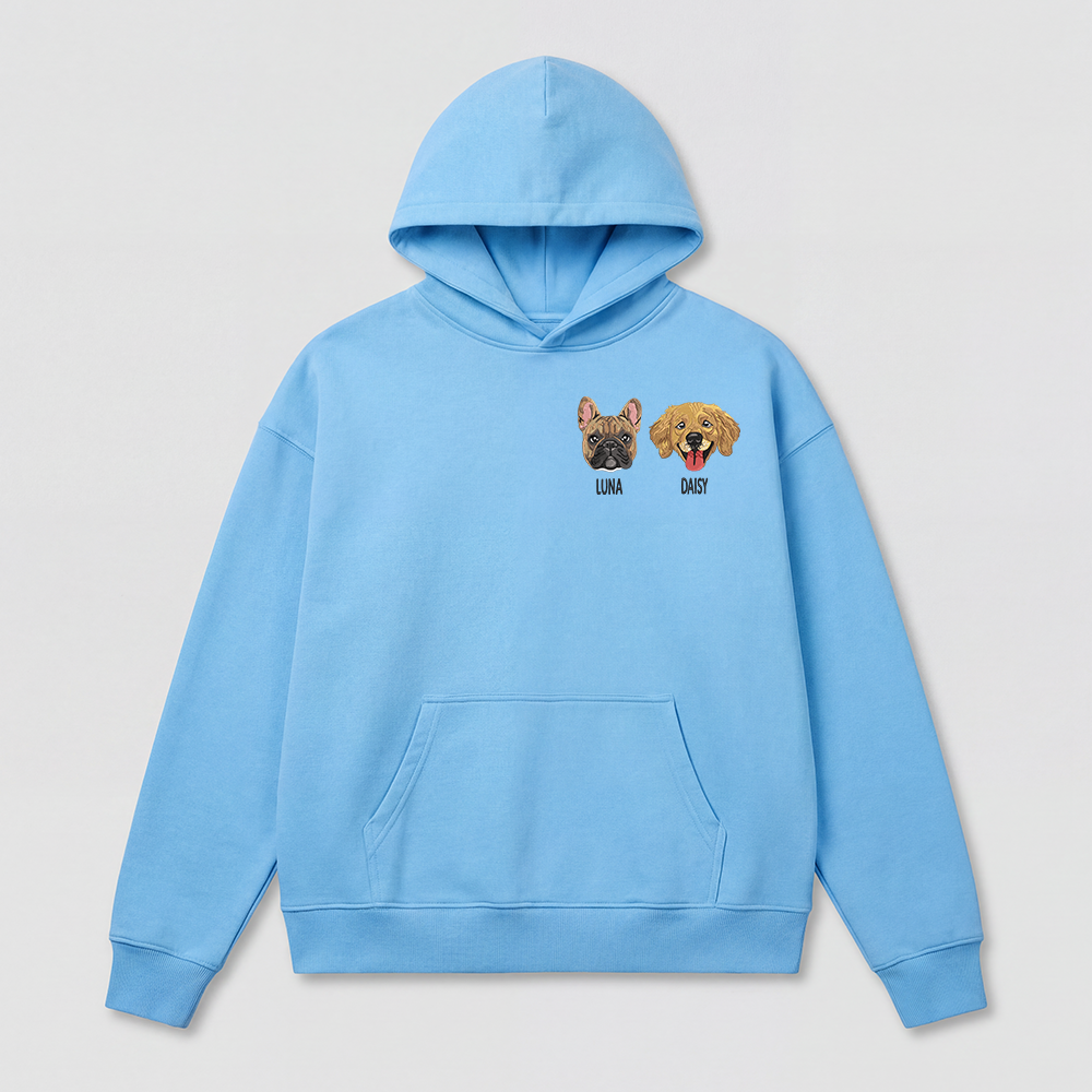 Pet Embroidered Hoodie - Fullcolor