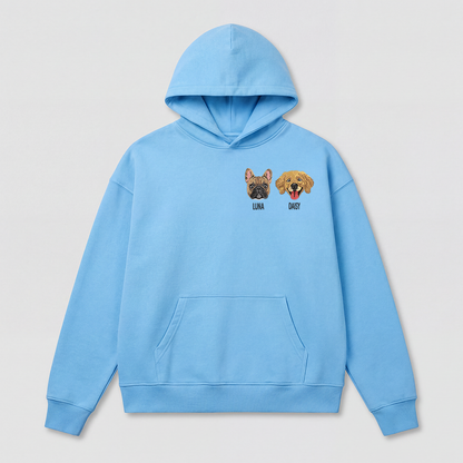 Pet Embroidered Hoodie - Fullcolor