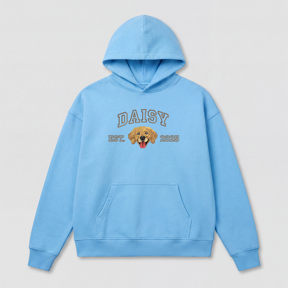 Pet Embroidered Hoodie