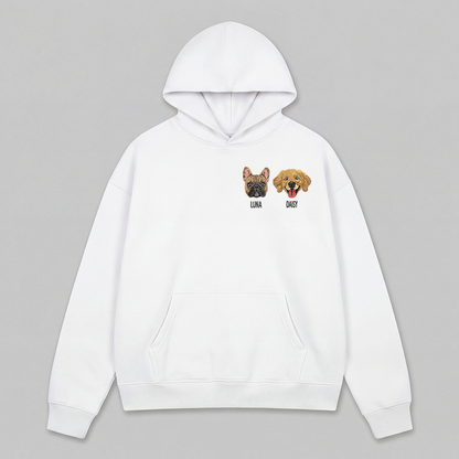 Pet Embroidered Hoodie - Fullcolor
