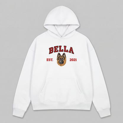 Pet Embroidered Hoodie - Fullcolor