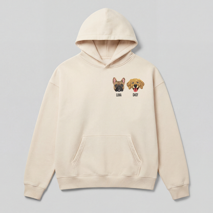 Pet Embroidered Hoodie - Fullcolor