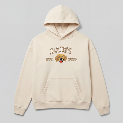 Pet Embroidered Hoodie