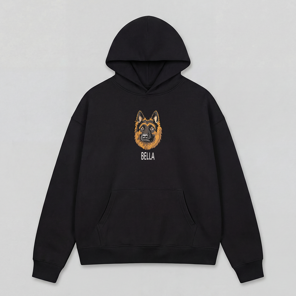 Pet Embroidered Hoodie - Fullcolor