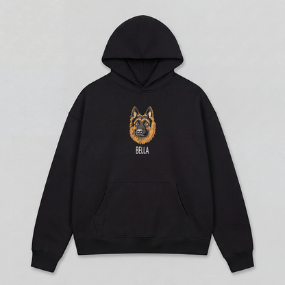 Pet Embroidered Hoodie - Fullcolor