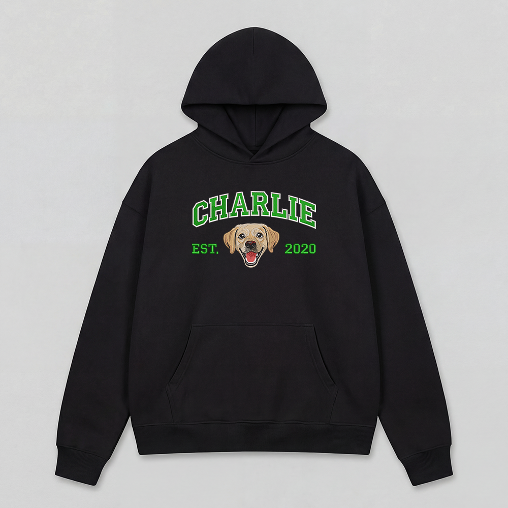 Pet Embroidered Hoodie - Fullcolor