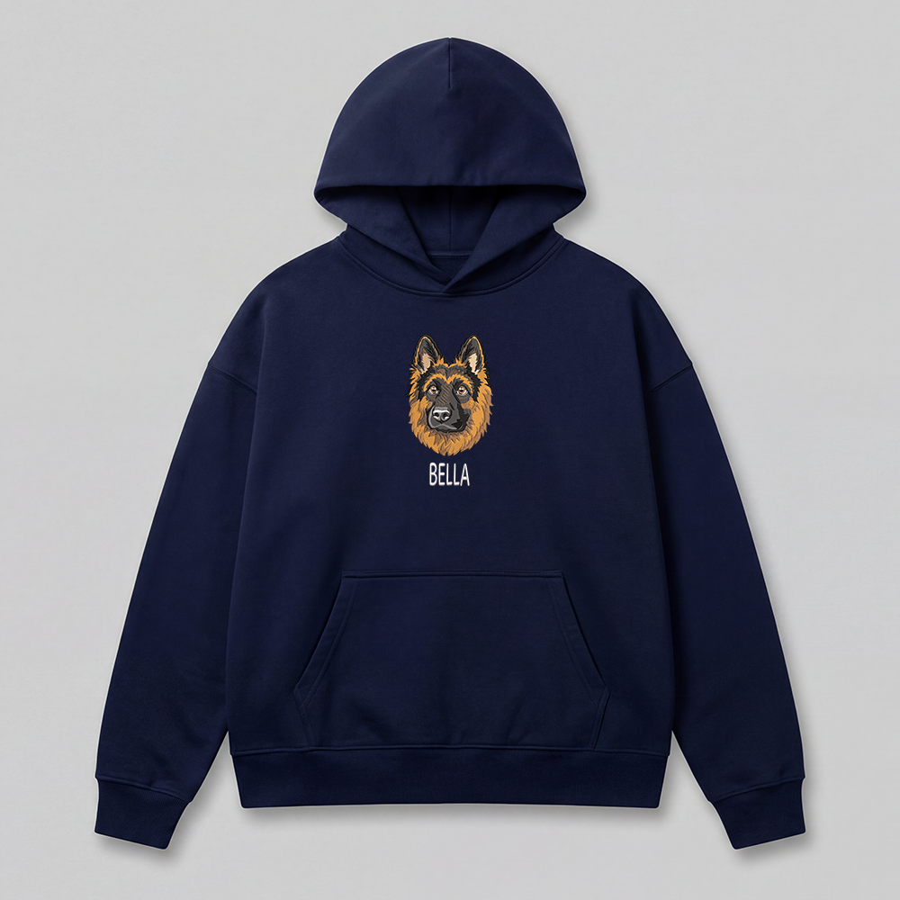 Pet Embroidered Hoodie - Fullcolor