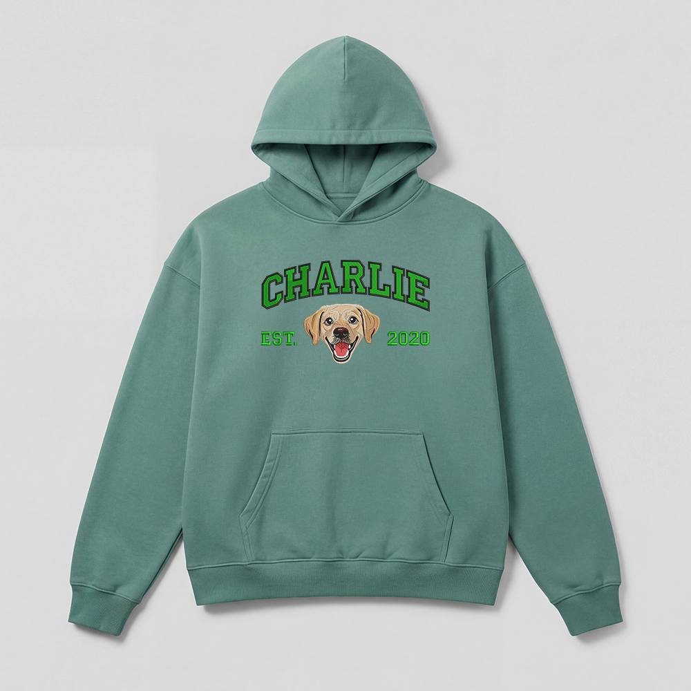 Pet Embroidered Hoodie - Fullcolor