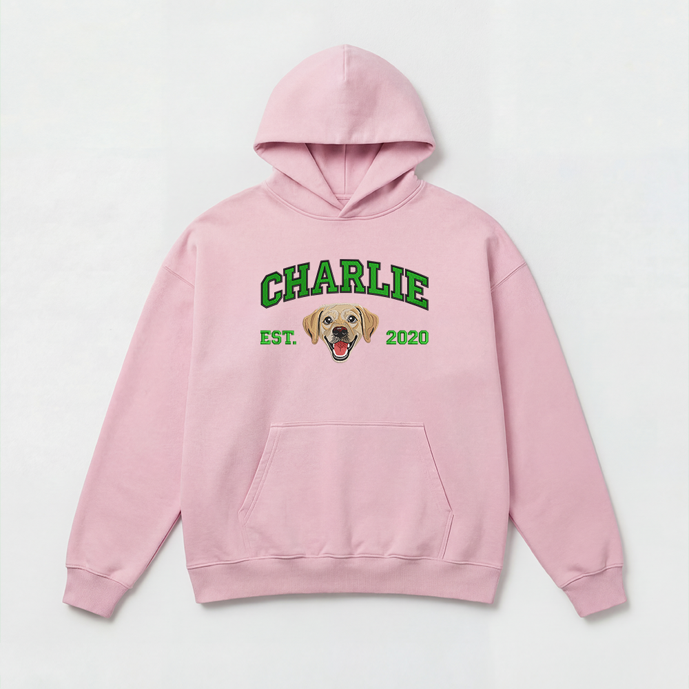 Pet Embroidered Hoodie - Fullcolor