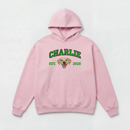 Pet Embroidered Hoodie - Fullcolor