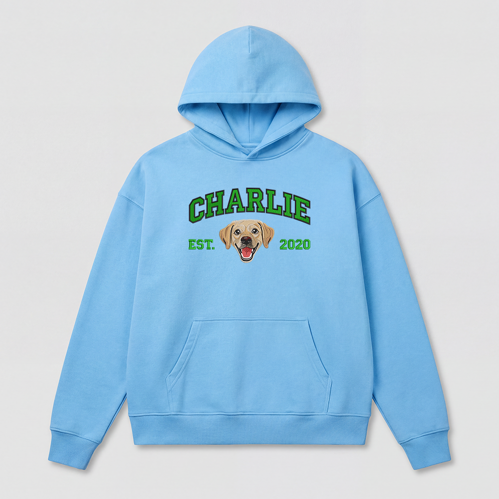 Pet Embroidered Hoodie - Fullcolor