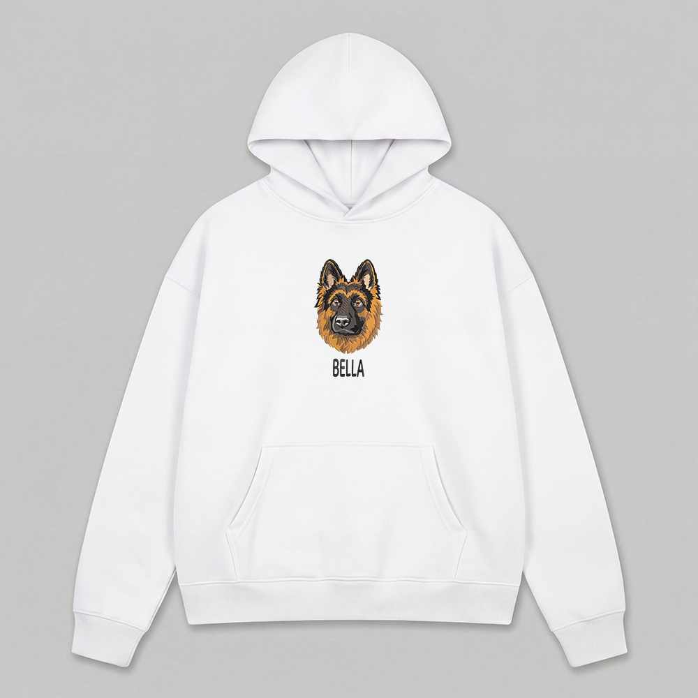 Pet Embroidered Hoodie - Fullcolor