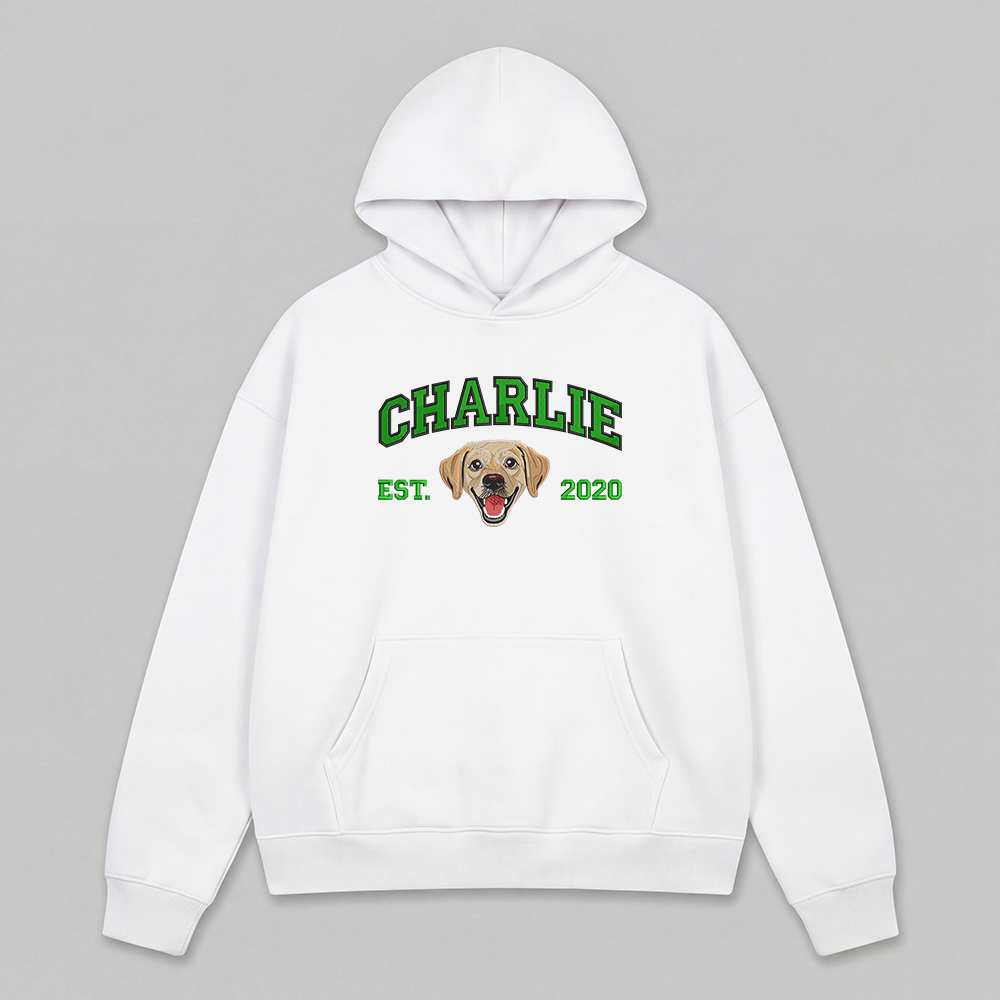 Pet Embroidered Hoodie - Fullcolor