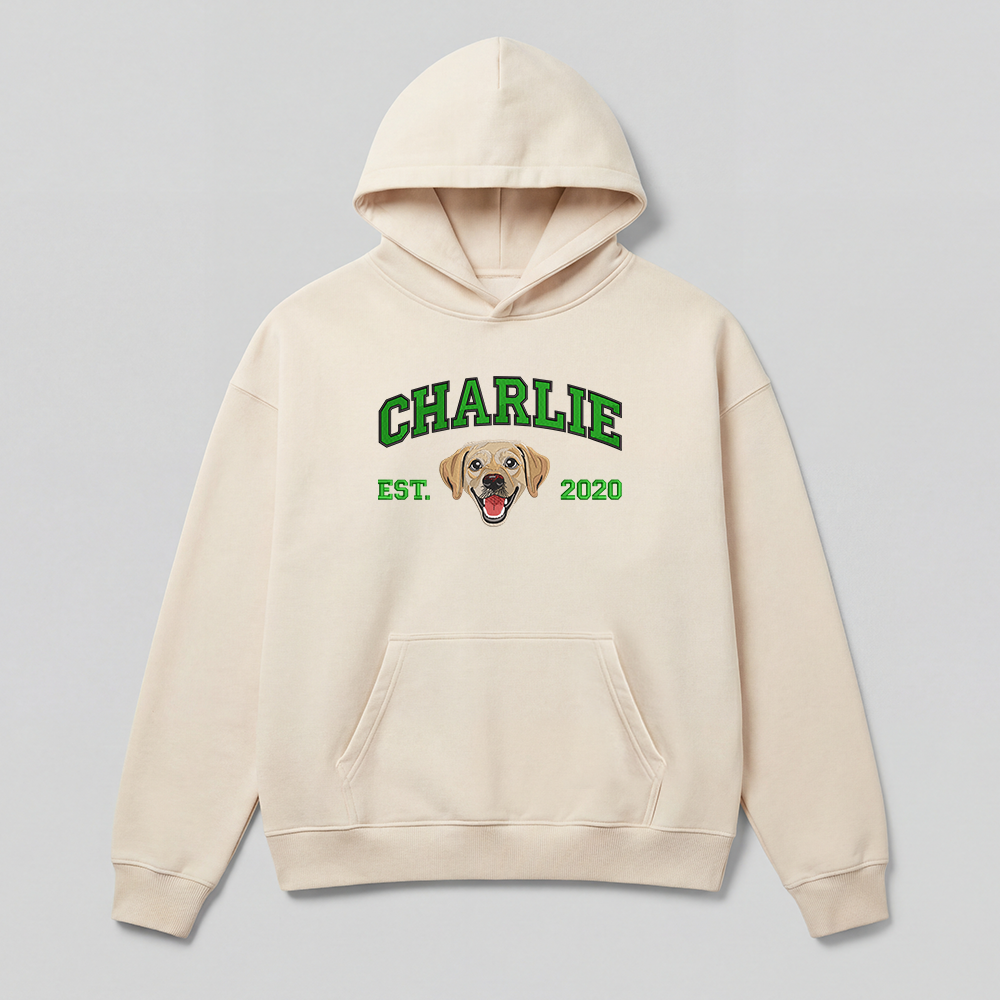 Pet Embroidered Hoodie - Fullcolor