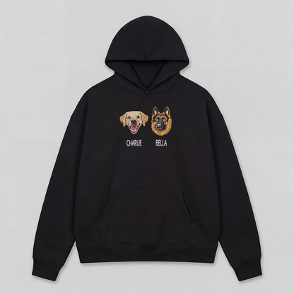 Pet Embroidered Hoodie - Fullcolor