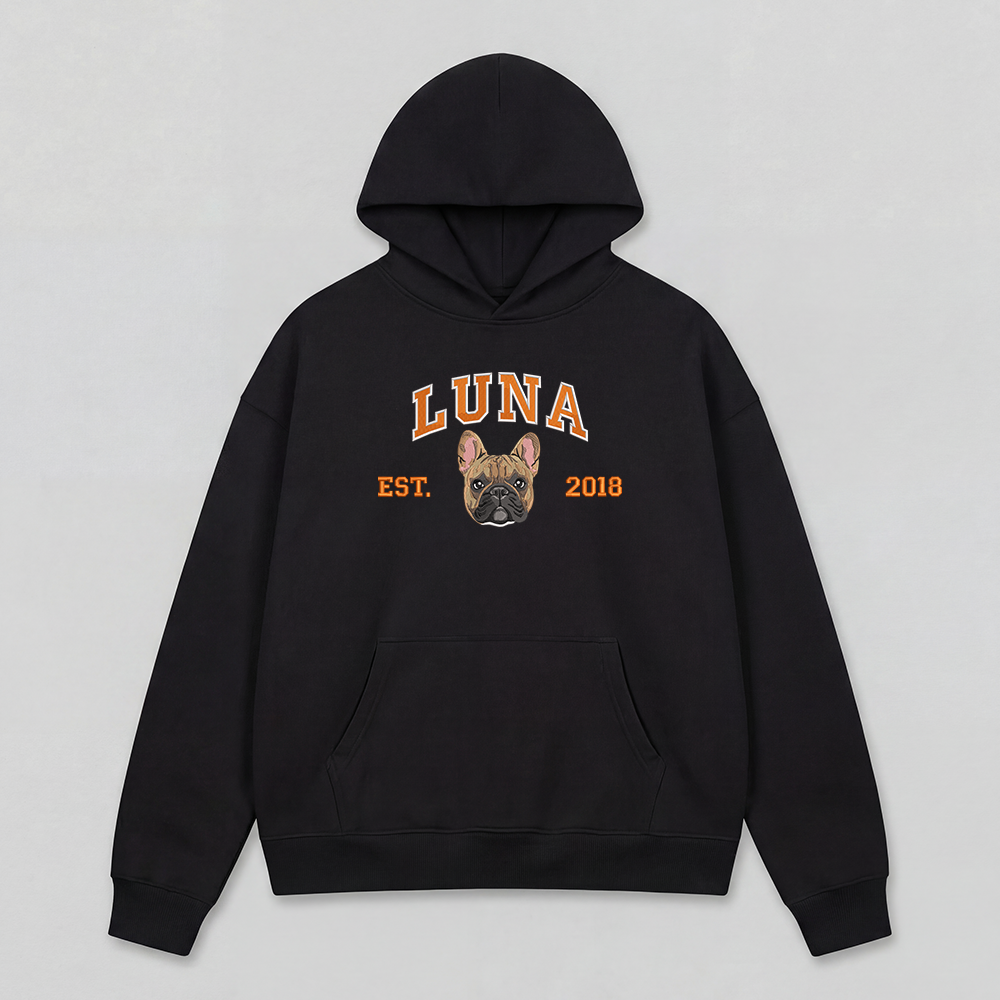 Pet Embroidered Hoodie - Fullcolor