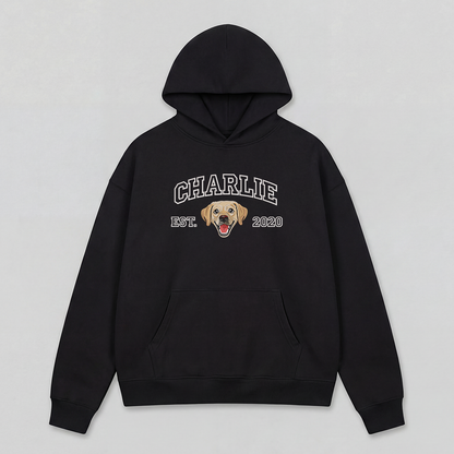 Pet Embroidered Hoodie