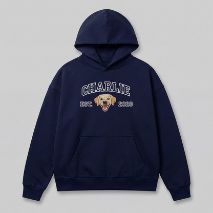 Pet Embroidered Hoodie