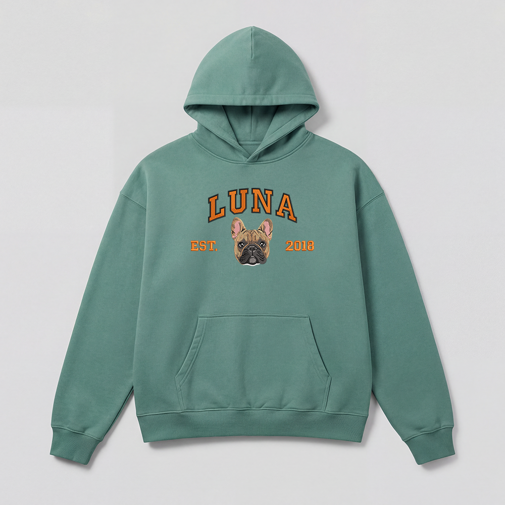 Pet Embroidered Hoodie - Fullcolor
