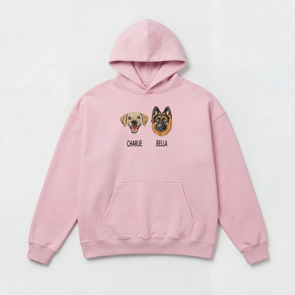 Pet Embroidered Hoodie - Fullcolor