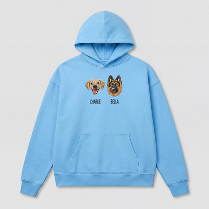 Pet Embroidered Hoodie - Fullcolor