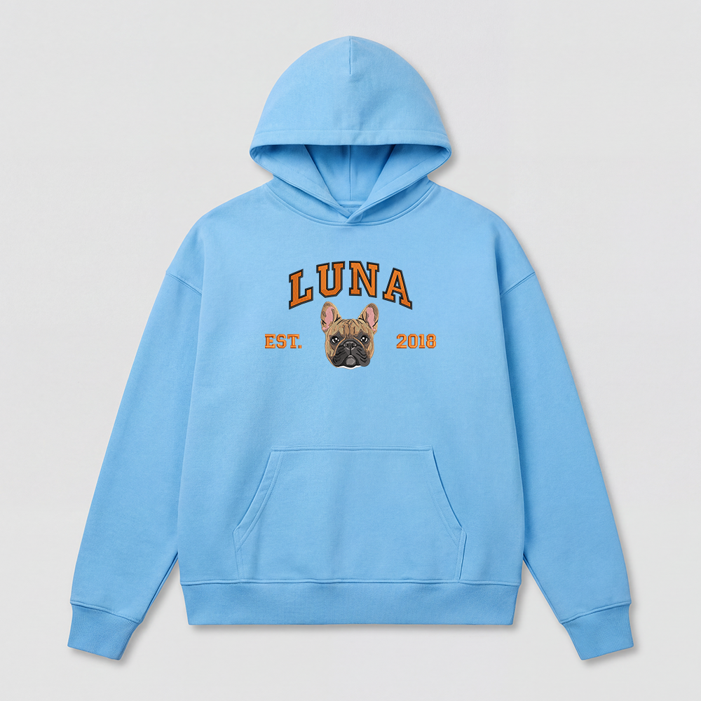 Pet Embroidered Hoodie - Fullcolor