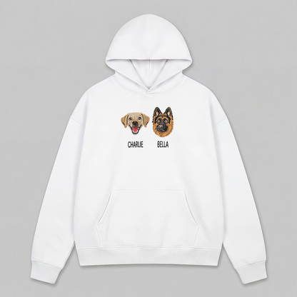 Pet Embroidered Hoodie - Fullcolor