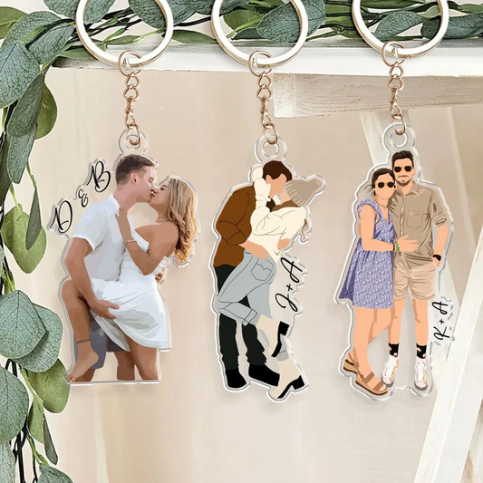 Custom Acrylic Keychain (Send us your photo after checkout)