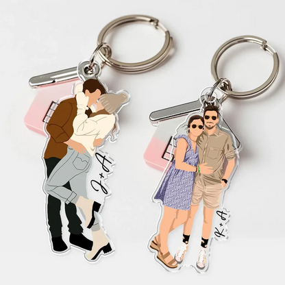 Custom Acrylic Keychain (Send us your photo after checkout)