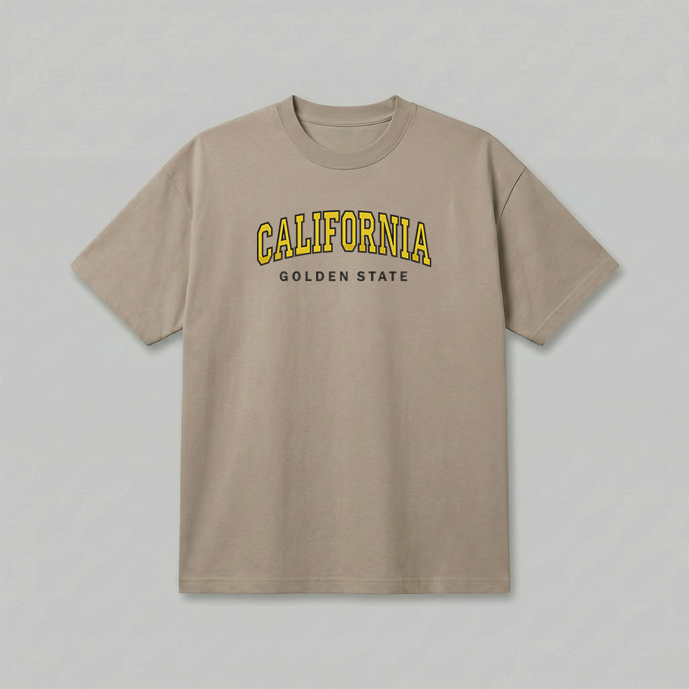 Custom State Embroidered T-Shirt
