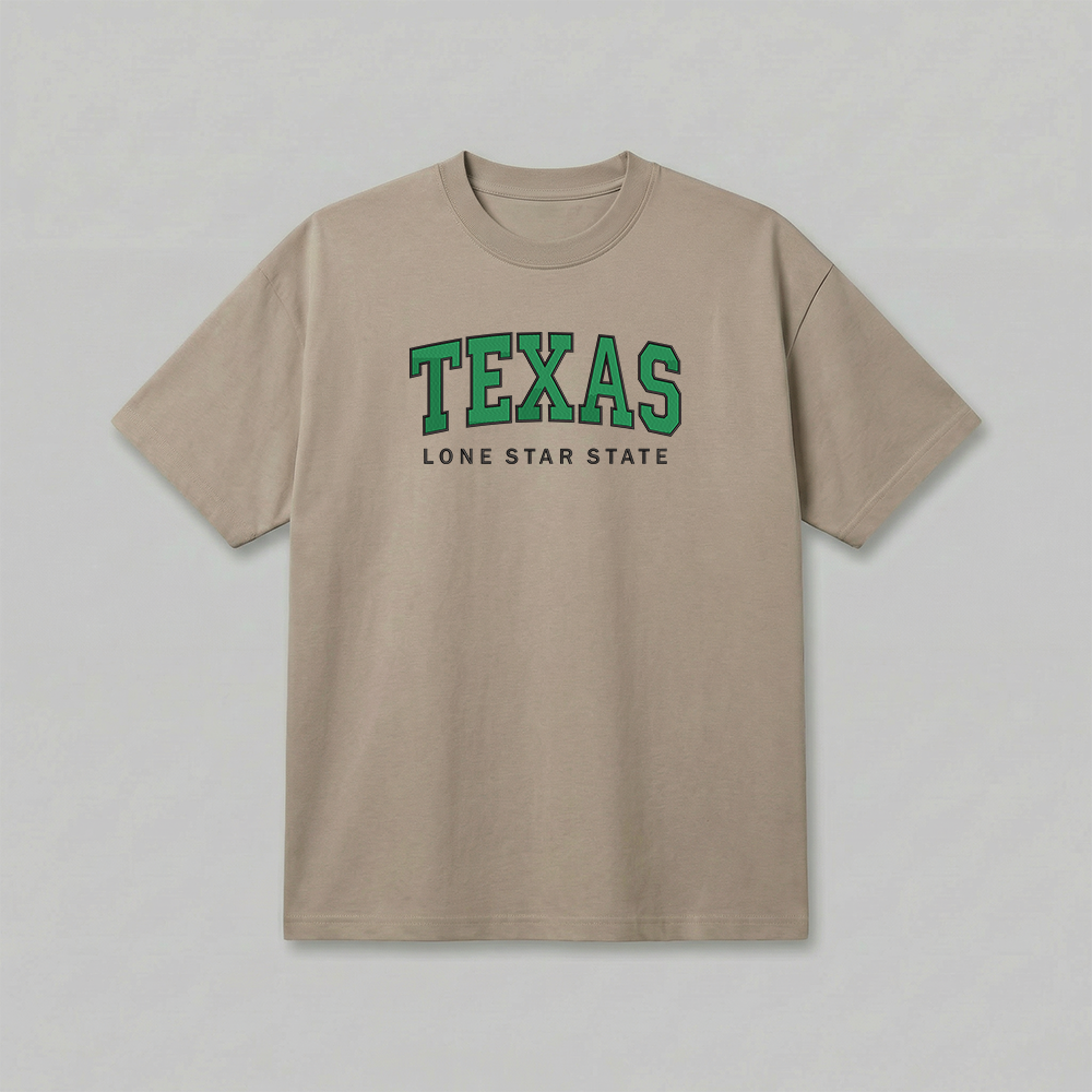 Custom State Embroidered T-Shirt