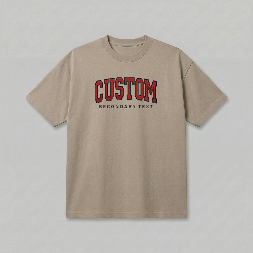 Custom Embroidered T-Shirt