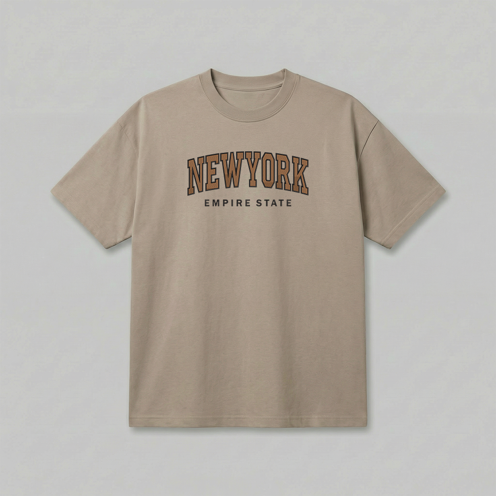 Custom State Embroidered T-Shirt