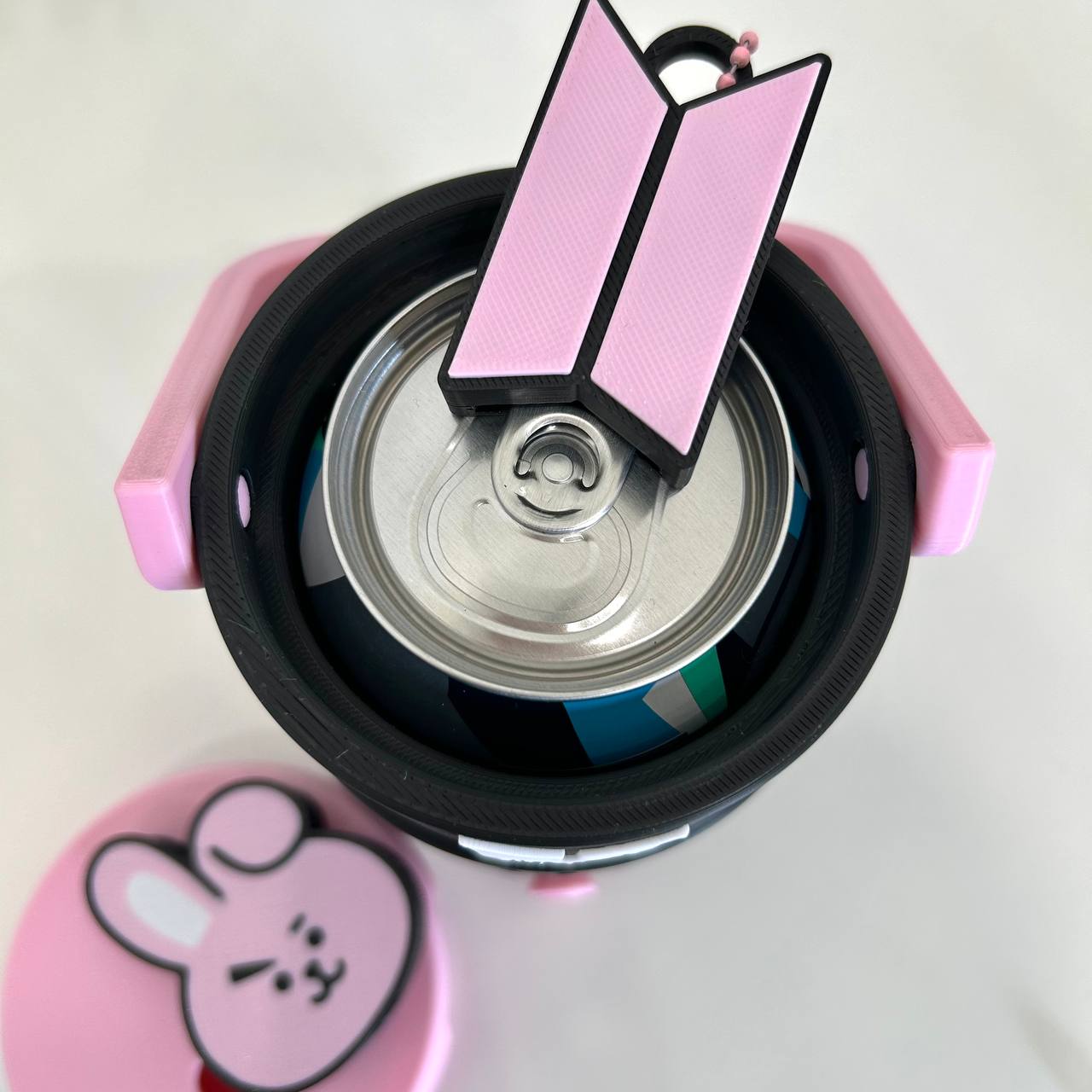 BTS 3D-Printed Can Cooler