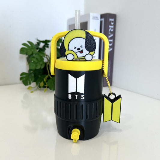 BTS 3D-Printed Can Cooler