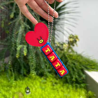 3D Custom Name Keychain